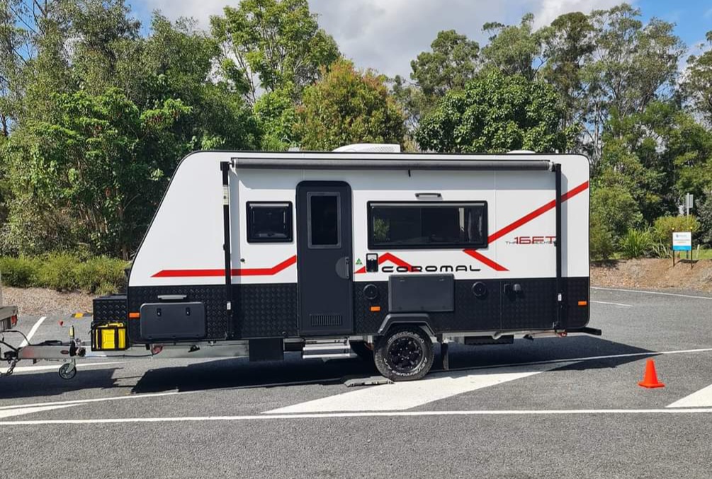 Thanks Jim for trusting us with getting his car and caravan WEIGHED.  Full Image